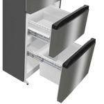 Hisense RM469N4ACDUK 60/40 Frost Free Fridge Freezer - Stainless Steel