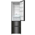 Hisense RM469N4AFDUK 60/40 Frost Free Fridge Freezer - Black