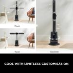 Shark TH200UK Fan and Heater - Charcoal