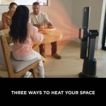 Shark TH200UK Fan and Heater - Charcoal