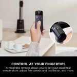 Shark TH200UK Fan and Heater - Charcoal