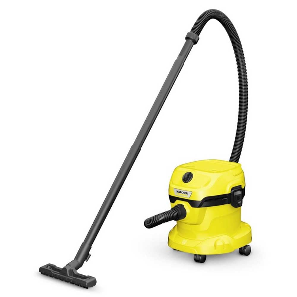 Karcher WD2PLUS Wet & Dry Vacuum Cleaner - Yellow
