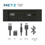 Metz 43MQE7600S60 65 Inch Smart QLED TV with free portable bluetooth Speaker