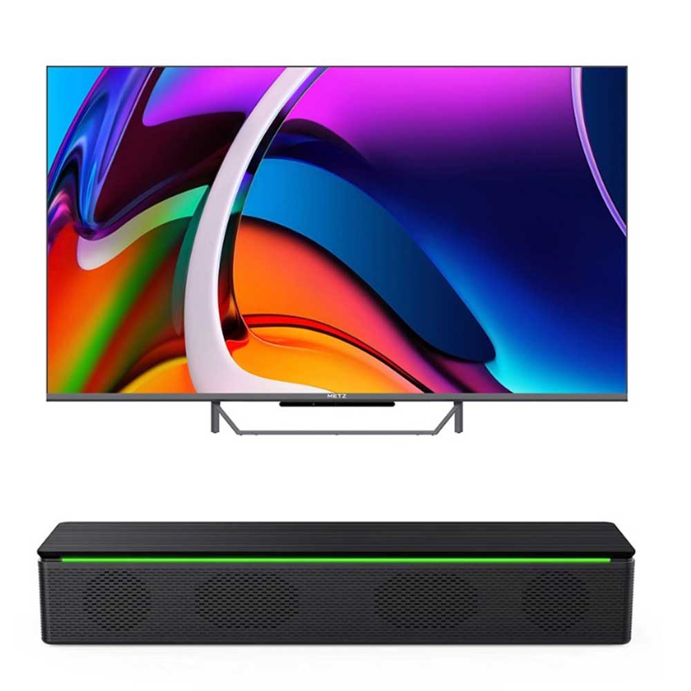 Metz 43MQE7600S60 43 inch 4K Ultra HD QLED Freely Smart TV with free Bluetooth Speaker