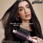 Shark HT302UKPK Glossi 2-in-1 Hot Tool and Air Glosser Brush - Pink