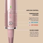 Shark HT302UKPK Glossi 2-in-1 Hot Tool and Air Glosser Brush - Pink