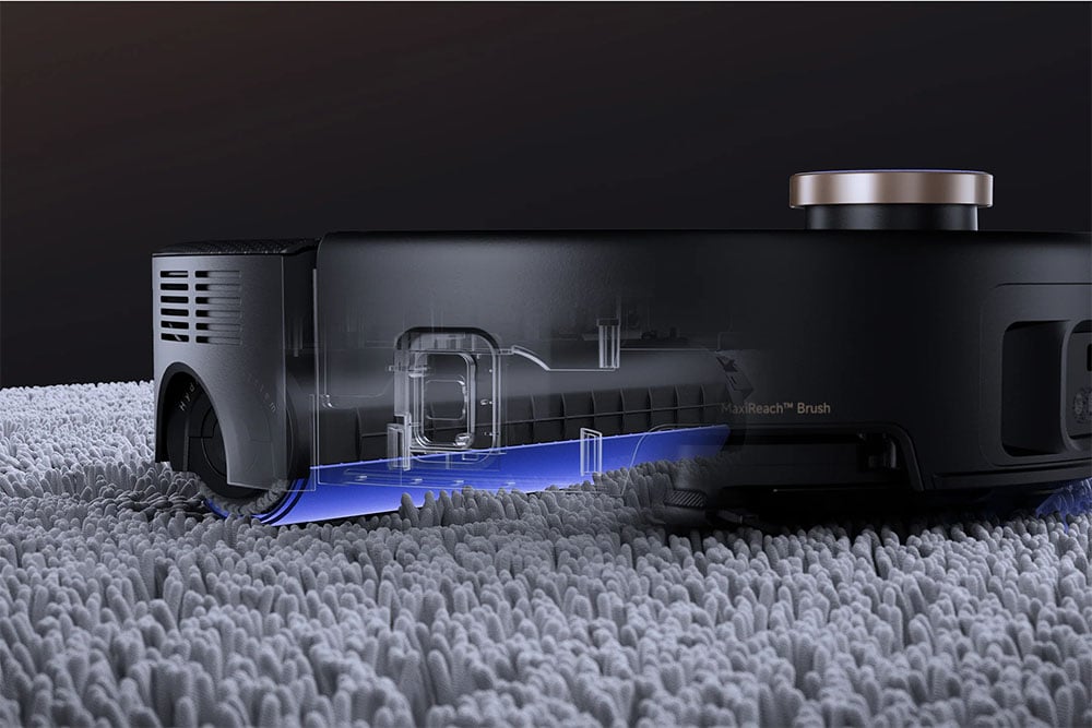 robot vacuum that protects carpets against moisture