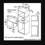 Neff N50 HLAWD23G0B Built-in Microwave - Black