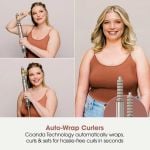 Shark HD426SLUK FlexStyle Air Styler & Hair Dryer for Straight & Wavy Hair - 3 Attachments - Stone