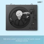 Sony PSLX3BT.CEK Wireless Bluetooth Turntable with Auto Playback - Dark Grey
