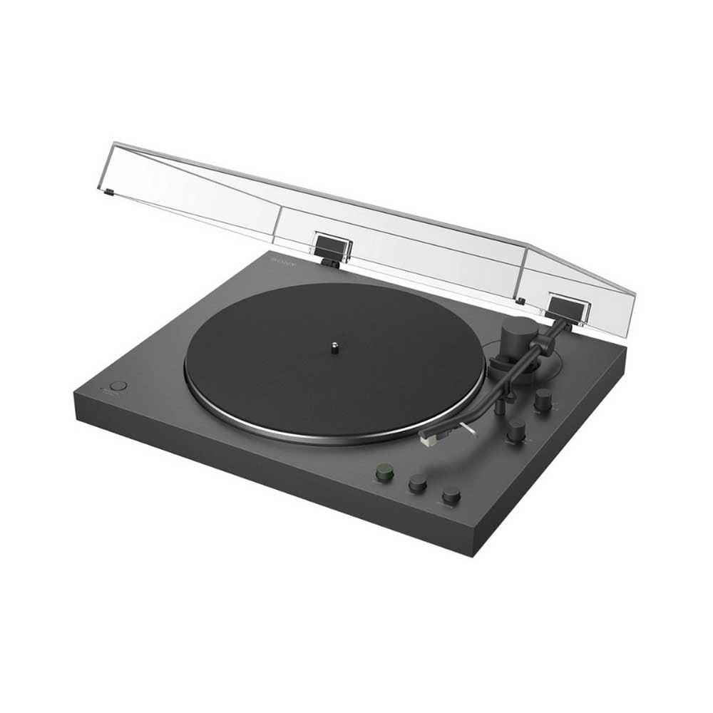 Sony PSLX3BT.CEK Wireless Bluetooth Turntable with Auto Playback - Dark Grey