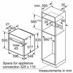 Neff B59CR7KY0B Flex Design N70 Built-in Oven - Black