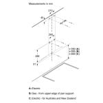 Neff D62BBC0S0B N30 Chimney Cooker Hood 60cm - Black