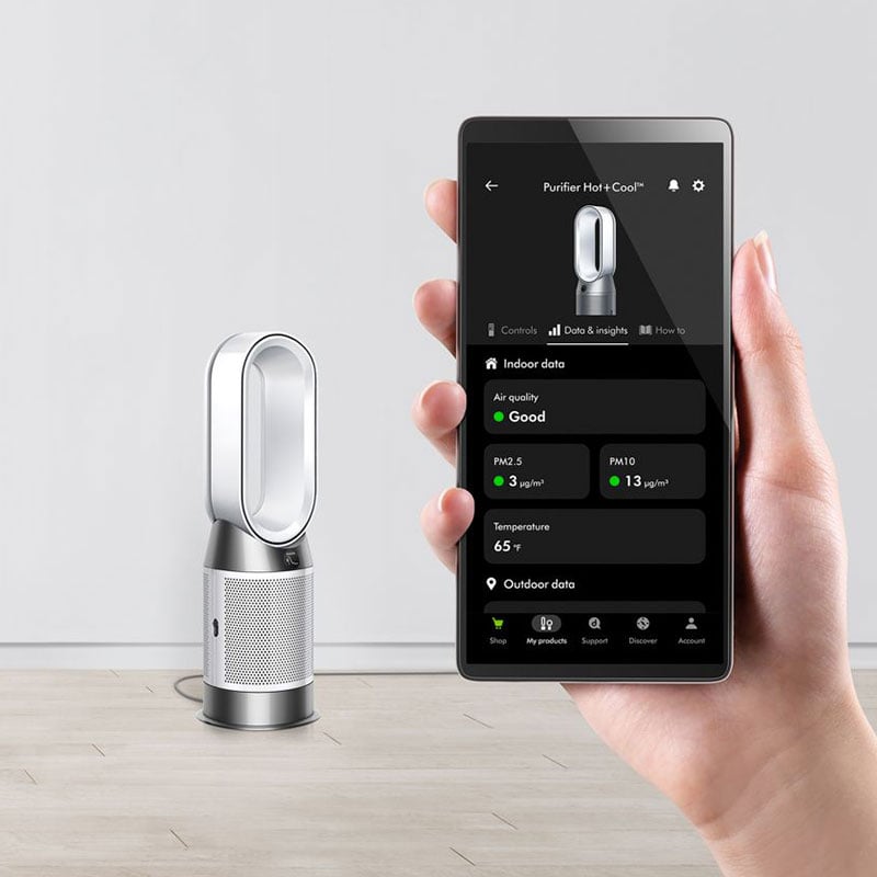 hot + cool air purifier