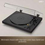 Sony PSLX5BT.CEK Wireless Bluetooth Turntable with Auto Playback - Premium cartridge and stylus - Black