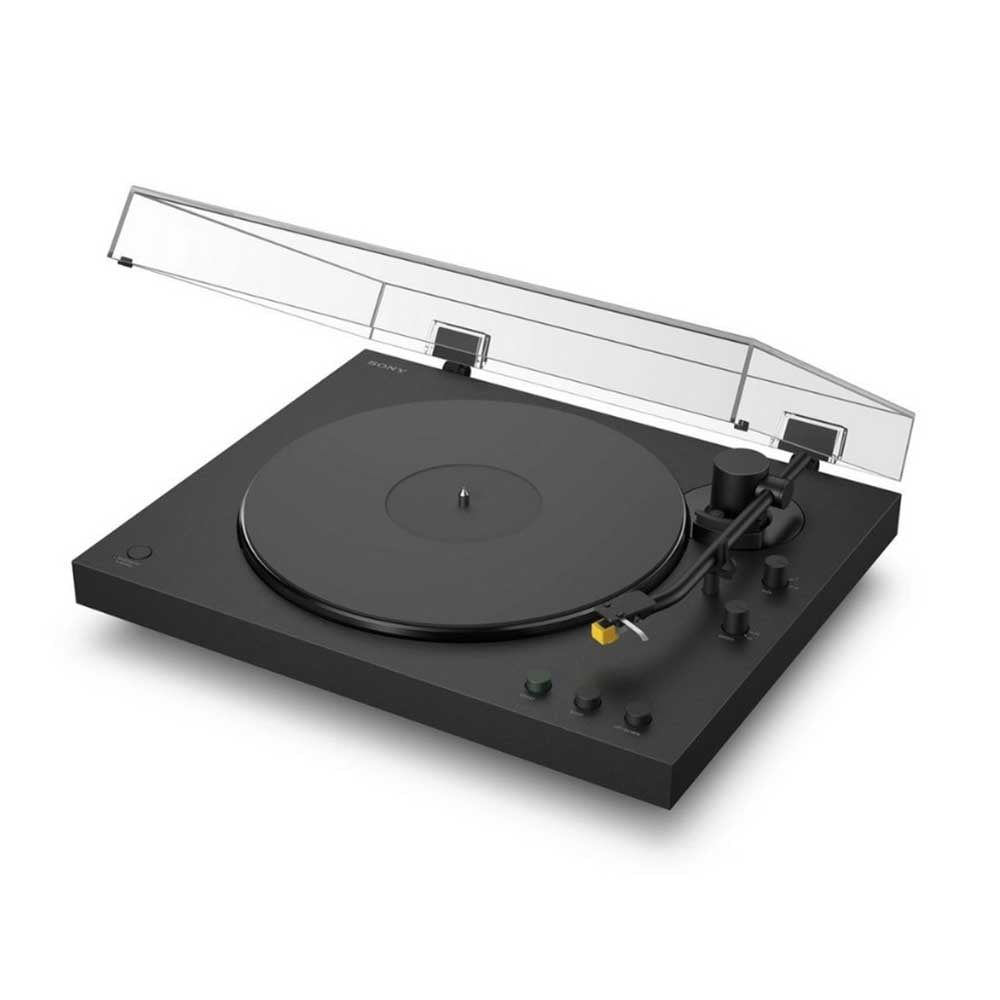 Sony PSLX5BT.CEK Wireless Bluetooth Turntable with Auto Playback - Premium cartridge and stylus - Black