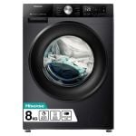 Hisense WF3S8043BB3 Washing Machine - 8kg Load 1400 Spin - Black