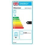 Hisense BUD714221CX Built Under Electric Double Oven - Black and Stainless Steel