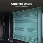 Hisense BUD714221CX Built Under Electric Double Oven - Black and Stainless Steel