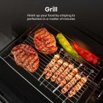 Hisense BUD714221CX Built Under Electric Double Oven - Black and Stainless Steel