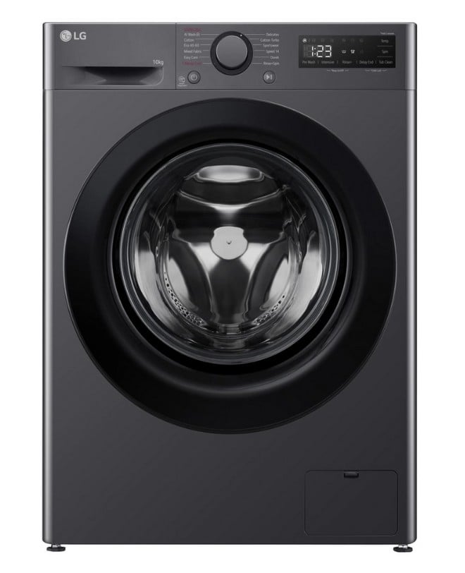 LG F4Y510GBLN1 10kg Load Spin 1400 Washing Machine - Slate Grey