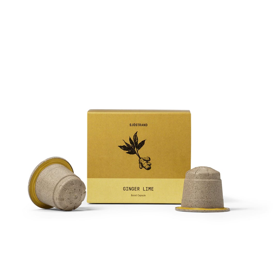 Sjostrand Ginger & Lime Boost capsules - 10 Pack