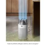 Dyson HJ10 Hush Jet Purifier - White/Silver
