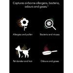 Dyson HJ10 Hush Jet Purifier - White/Silver