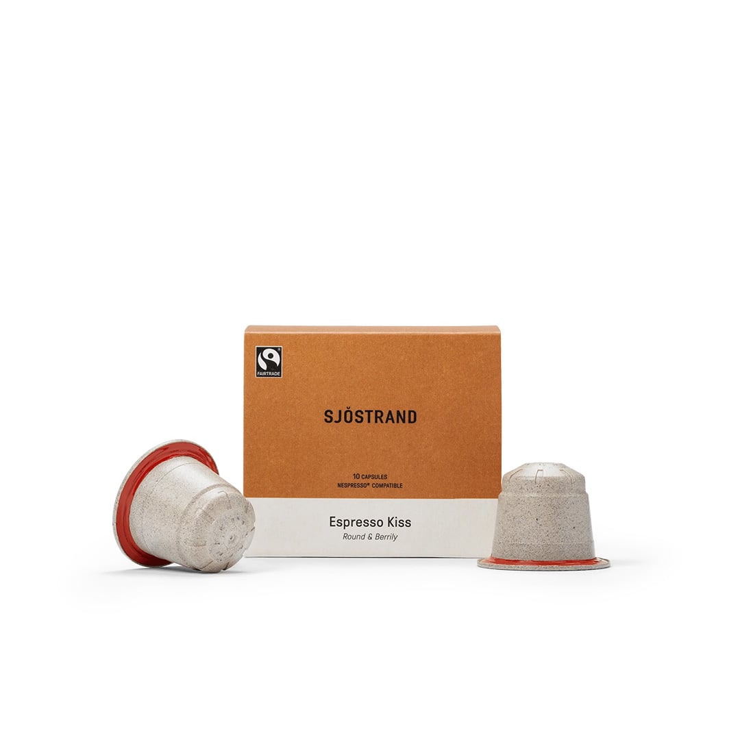 Sjostrand Espresso Kiss coffee capsules