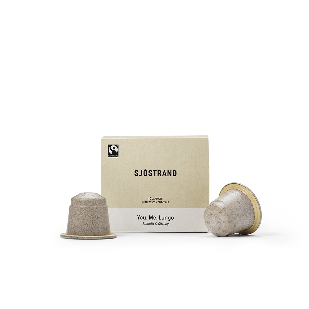 Sjostrand you, me, lungo coffee capsules