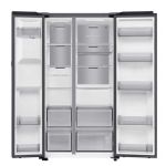 Samsung RS90F64EEFEU 91.2 60/40 Total No Frost American Fridge Freezer - Inox