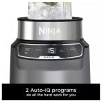 Ninja BN500UK Motorised Compace Blender with Auto-iQ - Dark Grey