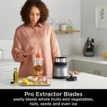 Ninja BN500UK Motorised Compace Blender with Auto-iQ - Dark Grey