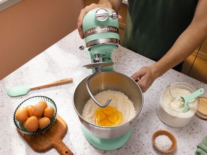 KitchenAid colour of the year 2026 Spearmint - 195 stand mixer at Gerald Giles