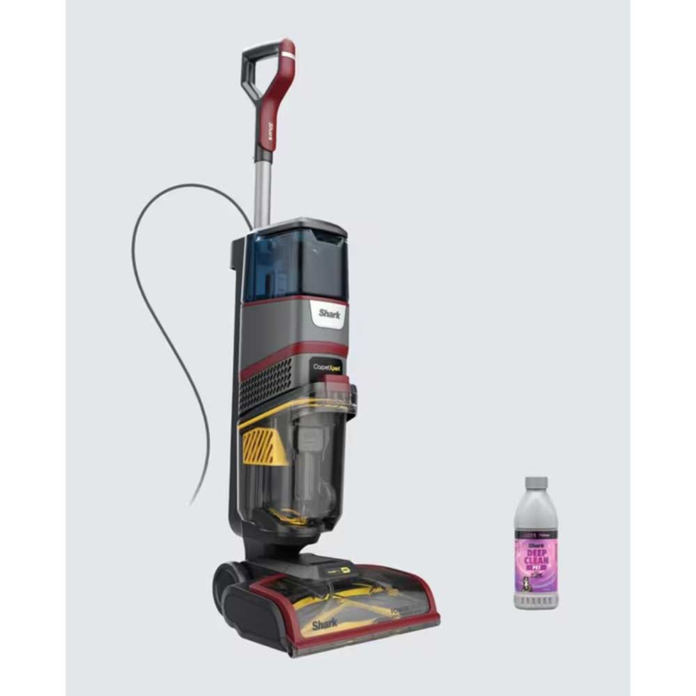 Shark EX220UK CarpetXpert Hair Pro Pet Deep Carpet Cleaner - Grey/Brugundy