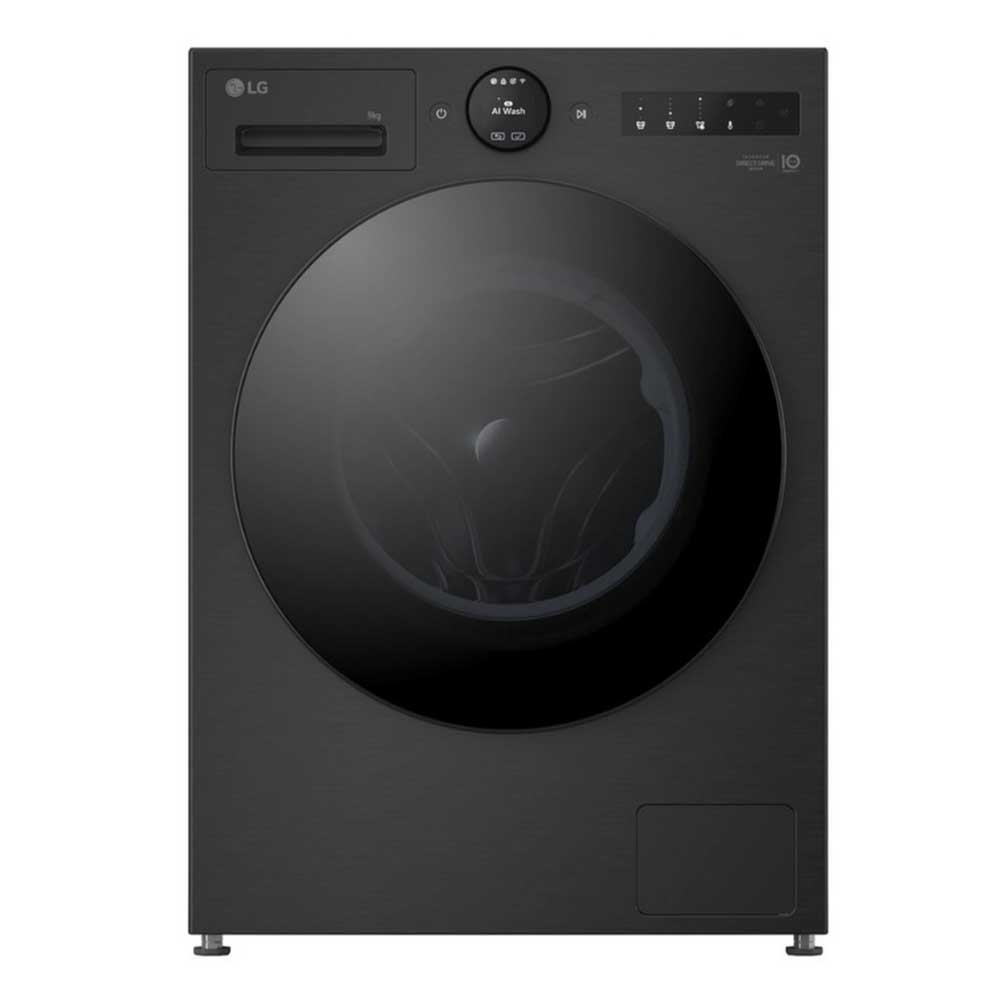 LG F4X7009TBB 9kg 1400 Spin Washing Machine - Black