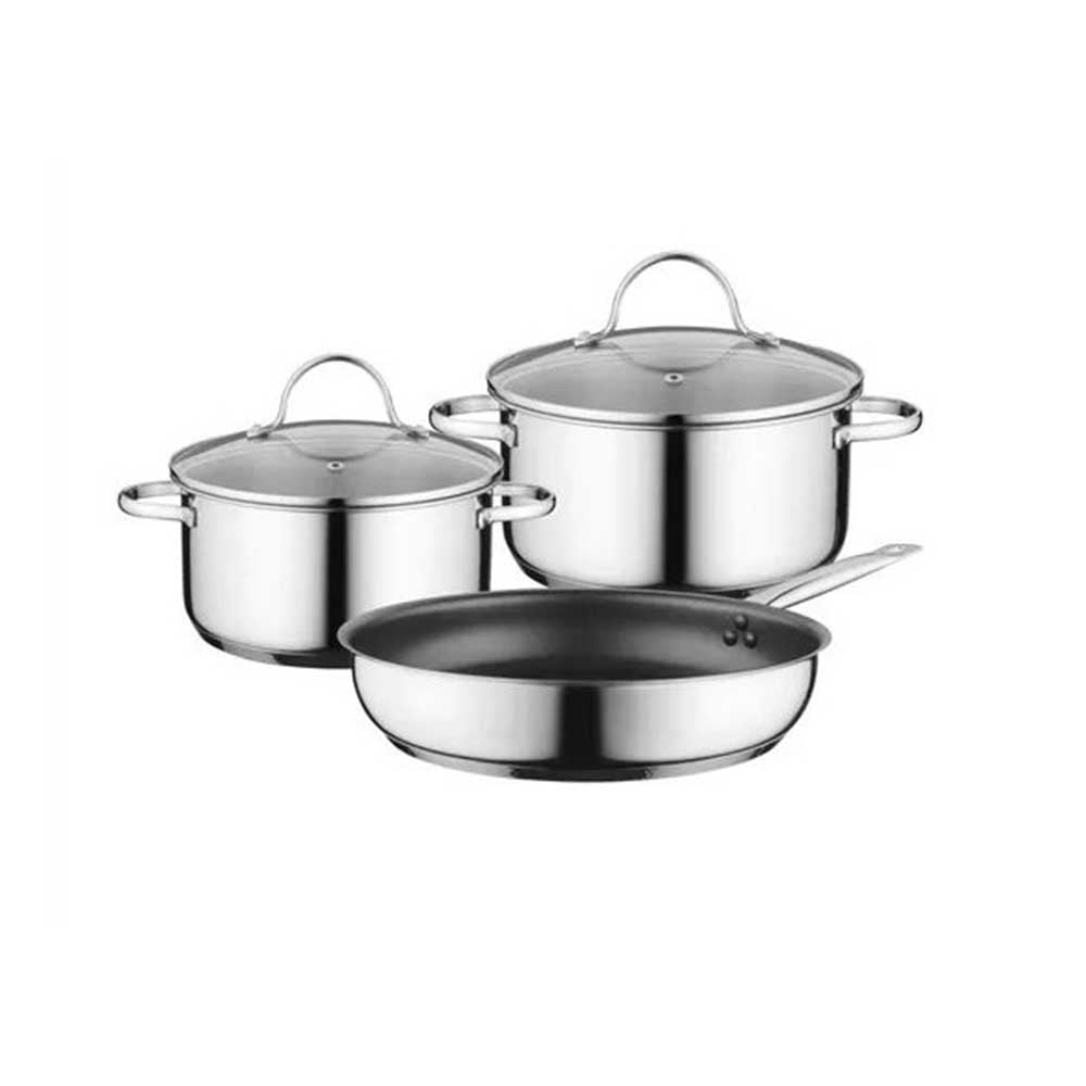 Bosch HEZ9SE030 3 Piece Induction Pan Set