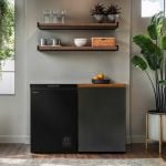 Fridgemaster MCF96EB 95 Litre Freestanding Chest Freezer - Black