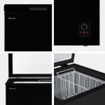 Fridgemaster MCF96EB 95 Litre Freestanding Chest Freezer - Black