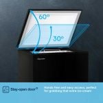 Fridgemaster MCF96EB 95 Litre Freestanding Chest Freezer - Black