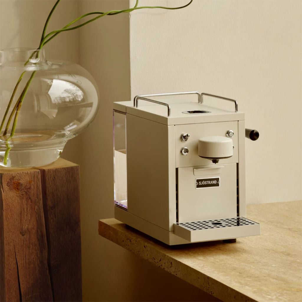 The Original Sjostrand pod coffee machine with 1.2 litre water tank