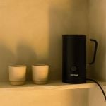 Sjostrand milk frother finished in black