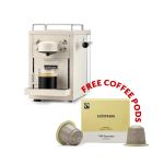 sjostrand coffee machine with free coffee pods