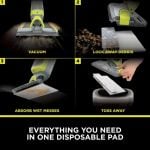 Shark VM200UK VacMop Cordless 2-in-1 Vacuum Mop with Targeted Spray - 9min 30sec Run Time - Charcoal Grey