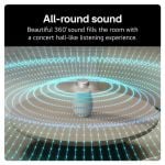 LG XO2TBE.CEUSLLK Xboom 360 Bluetooth Speaker - Beige