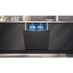 Siemens SN95EX12CG Fully Integrated Dishwasher - 14 Place Settings - Black