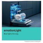 Siemens SN95EX12CG Fully Integrated Dishwasher - 14 Place Settings - Black