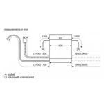 Siemens SN95EX12CG Fully Integrated Dishwasher - 14 Place Settings - Black