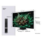 TCL 50C7K-UK 40" 4K QD-Mini LED UHD TV