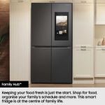 Samsung RF65DG9H0EB1EU Total No Frost American Fridge Freezer - Black